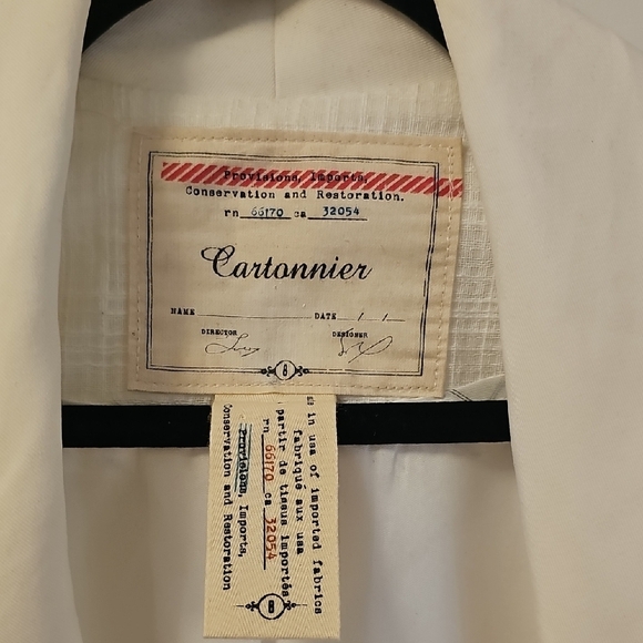 Anthropologie Cream Blazer - Picture 2 of 12